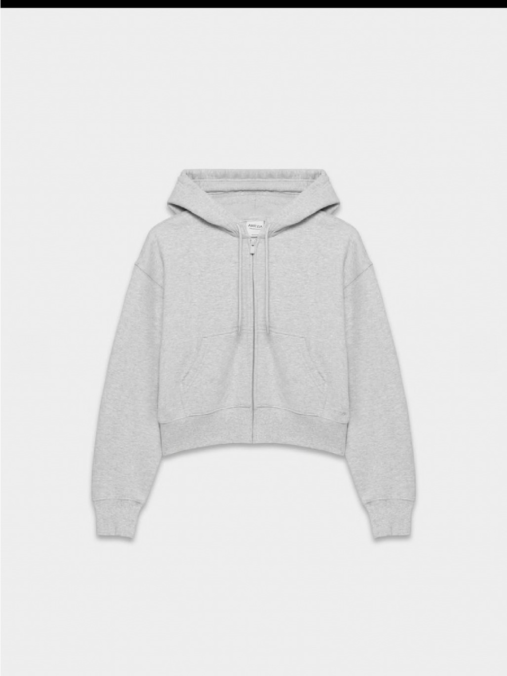 Aritzia boyfriend zip up hoodie